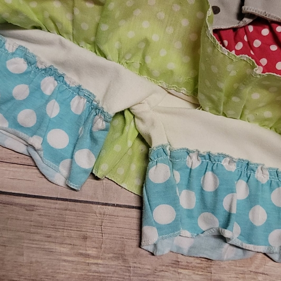 Boutique Top and Ruffle Skort Set  Size 7/8 - Picture 4 of 6